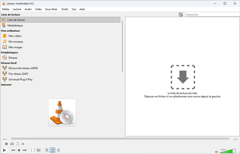 Ouvrir et lire BDMV avec VLC