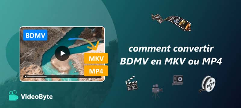 Comment convertir BDMV en MKV ou MP4.