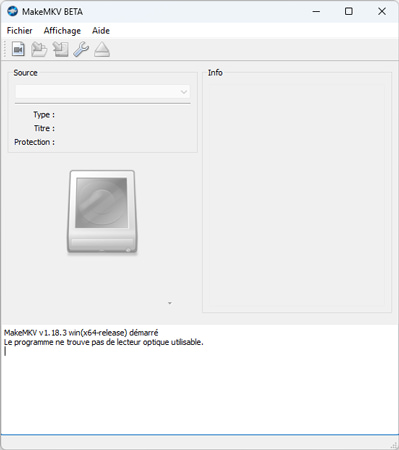 interface de makemkv