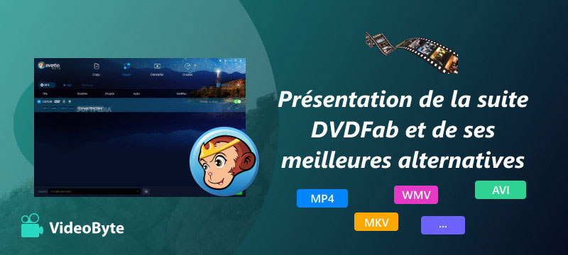 Présentation de la suite DVDFab et de ses meilleures alternatives
