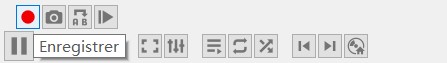 bouton enregistrer vlc
